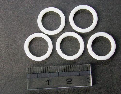 O-RING,INJECTION SLIDER,PTFE,5/PK,TOC.