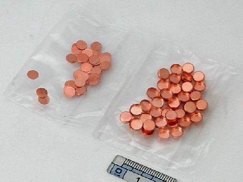 COPPER PANS, 50 PIECES.