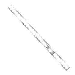 Liner, Glass, Siltek Deactivated, w/ Wool, Split, 25 pack, for SPL-17/2010/2014