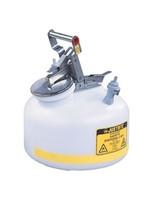 2 Gallon Waste Can, Polypropylene Fittings