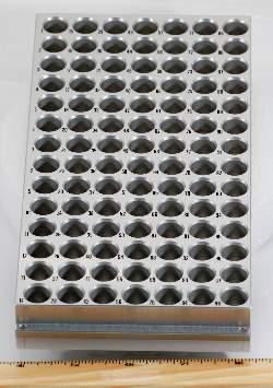 SAMPLE TRAY, 98 X 2ML/78 X 0.7/1ML [AOC-5000]