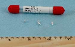 Ferrule, SilTite, 0.5mm ID for 0.32mm ID GC Capillary Column,s, 10/pk