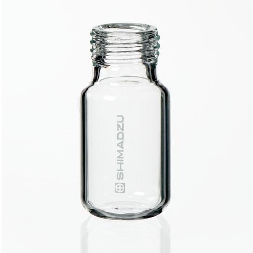 Vials, 10mL Headspace, Clear Glass, Screw Neck, 46 x 22.5mm, Round Bottom, 100/pk