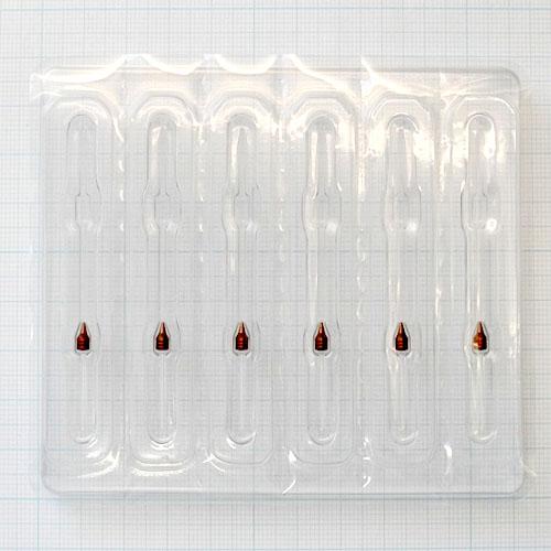 ClickTek Ferrule 0.43mm Hole for Narrow Bore Columns, 6/pk