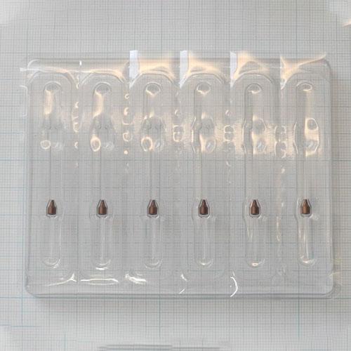 ClickTek Ferrule 0.73mm Hole for Wide Bore Columns, 6/pk