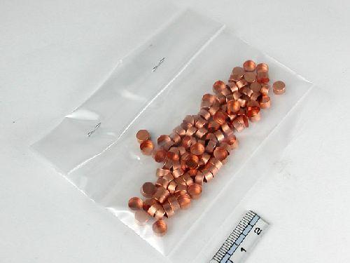 COPPER AUTOSAMPLER PANS, 100 PIECES, DSC & DTG
