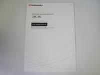 INSTRUCTION MANUAL, DSC-60, ENGLISH