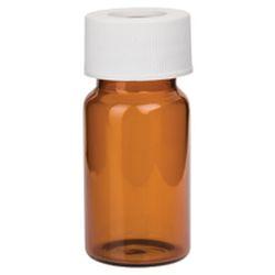Pre-Cleaned VOA Vials 20ml Amber, Open Top with 0.125